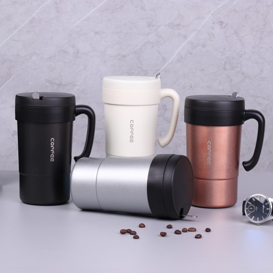 Insulated Travel Mug with Handle (580ml)